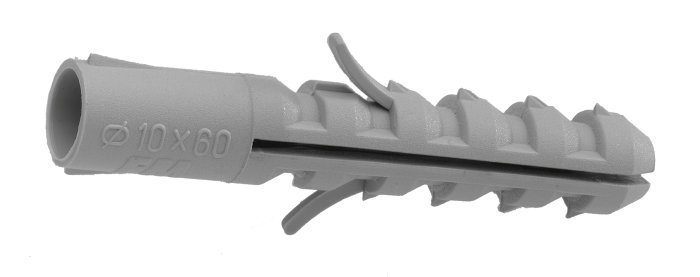 Nylonplugg 6 x 30 mm - 100 stk.